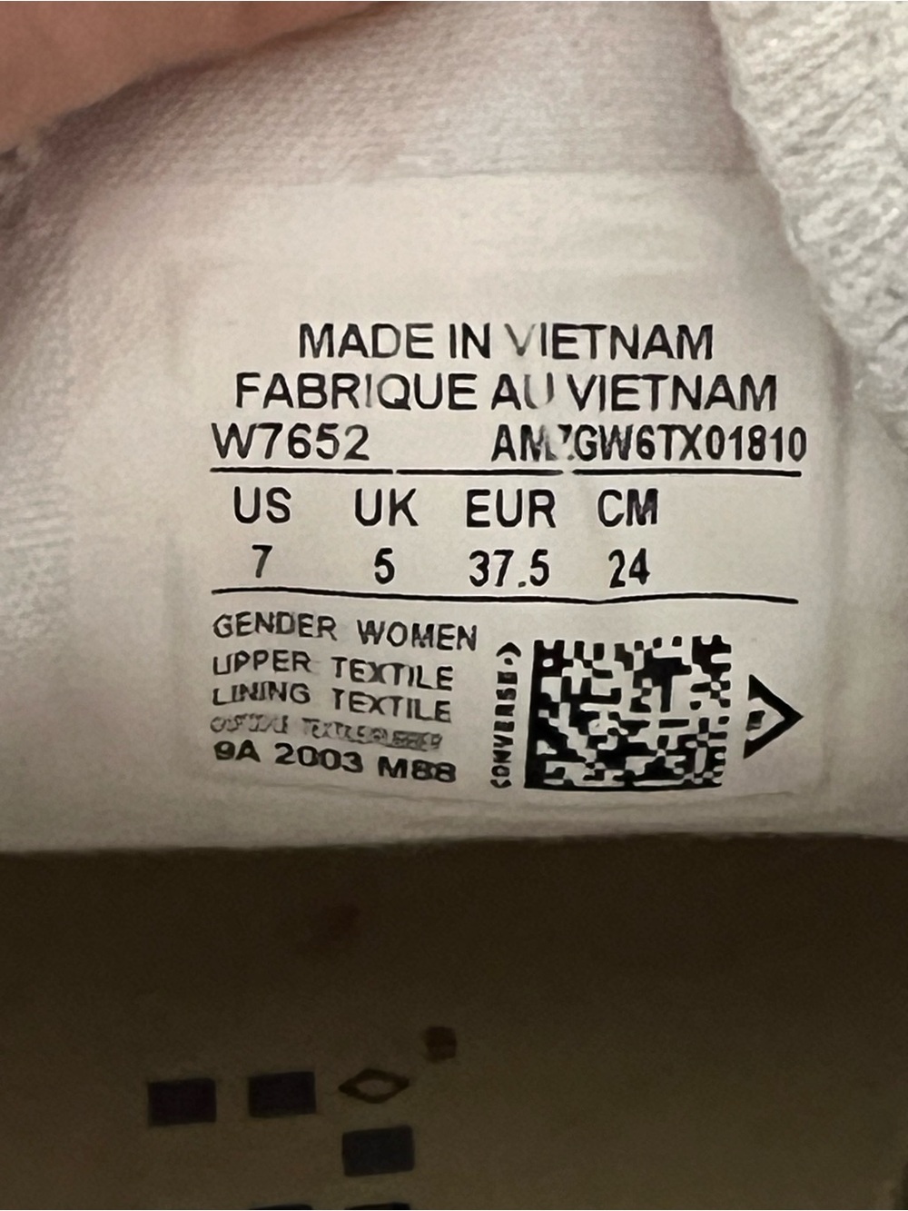 Converse white low top sneakers - Picture 6 of 7